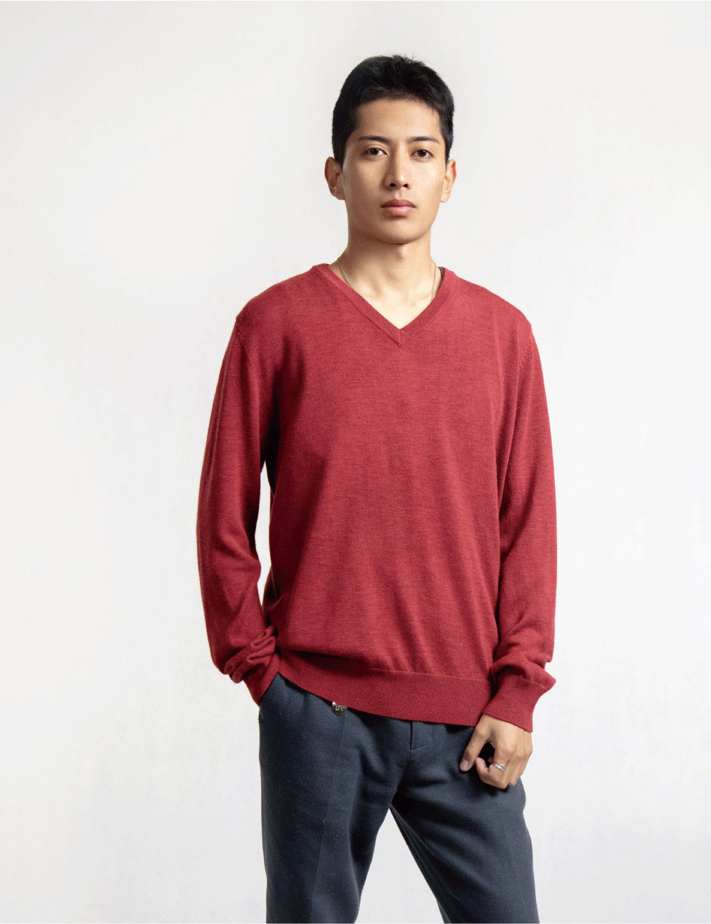 Gents V Collar Sweater