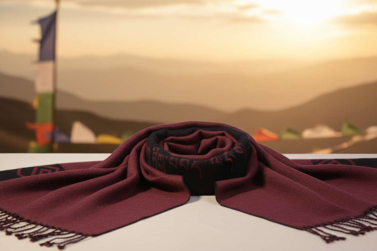 Tashi delek scarf